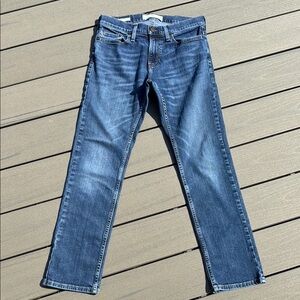 Hollister Slim Straight Blue Straight Jeans Classic Style Men's Jeans 28 x 30